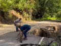 Jalan penghubung Maligano - Ronta Longsor