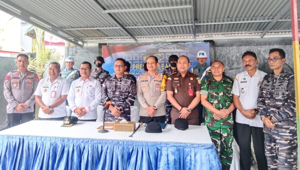 Gunakan Bahan Peledak, 2 Nelayan Ditangkap Pos AL Baubau