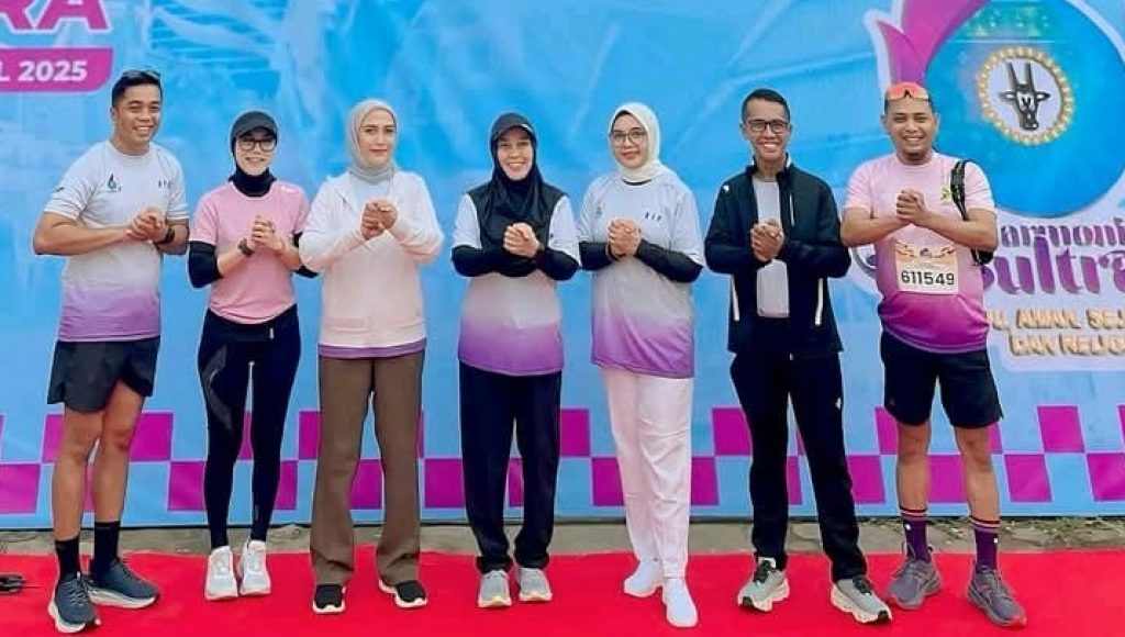 Fun Run HUT Sultra Diramaikan Ribuan Peserta dan Kepala Daerah