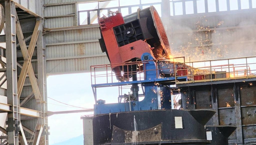 Produksi Perdana Smelter Merah Putih PT Ceria Warnai HUT ke-61 Sultra