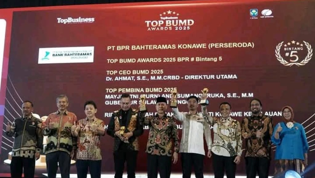 Sultra Raih Dominasi Penghargaan BUMD 2025