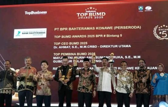 Sultra Raih Dominasi Penghargaan BUMD 2025