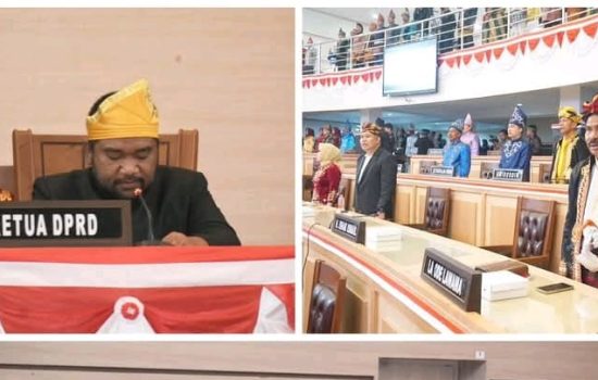 Paripurna HUT ke-194, DPRD Kota Kendari Tegaskan Komitmen Bangun Daerah