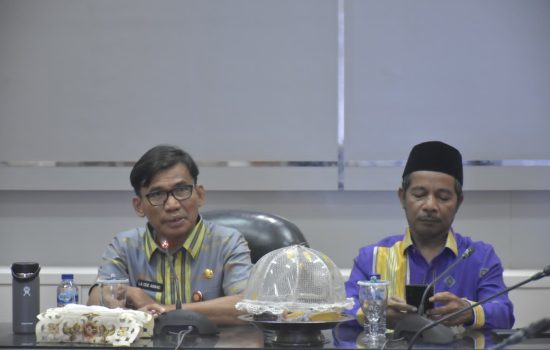 Pemkot Baubau Bersama Kemenag Gelar Rapat Persiapan 143 JCH