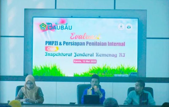 Kemenag Baubau Libatkan Seluruh Jajarannya Evaluasi PMPZI dan Persiapan Penilaian