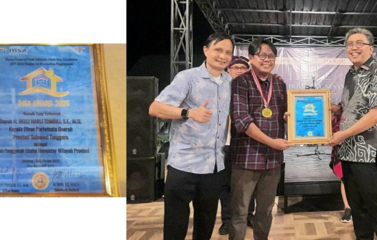 Raih Penghargaan Nasional IHSA Award 2025, 2 Sosok ini Harumkan Nama Sultra