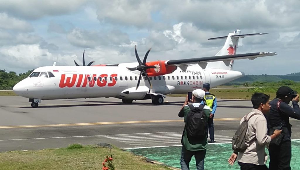 Dampak rute Morowali-Kendari Sepi, Penerbangan ke Wakatobi Kembali Berhenti