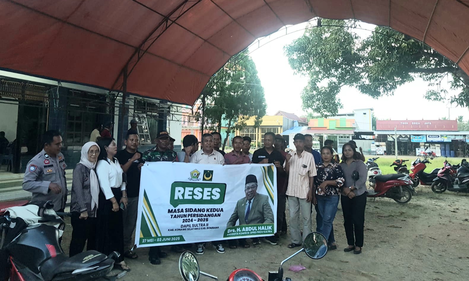 Anggota DPRD Sultra, Abdul Halik, Serap Aspirasi Masyarakat Konawe Selatan