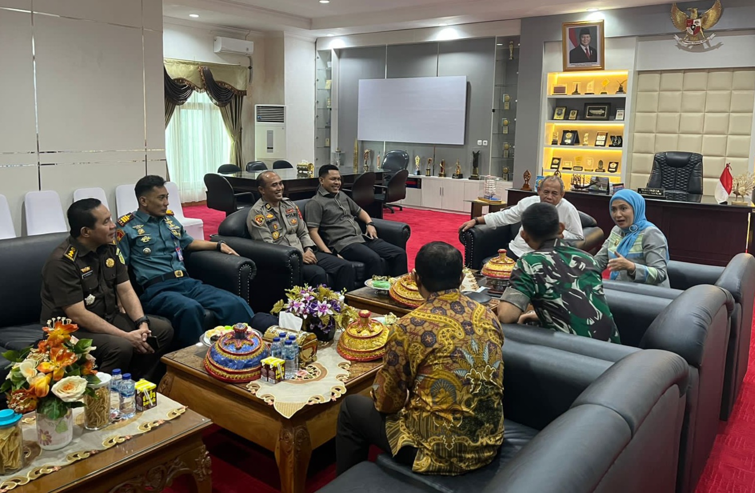Forkopimda Kota Baubau Gelar Rapat Koordinasi, Bahas Ketertiban Umum hingga Ancaman Ormas Terlarang