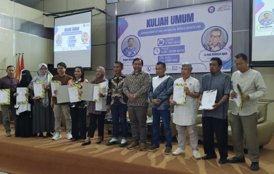 AMSI dan FISIP UHO Teken MoU Tingkatkan Kapasitas Mahasiswa di Era Digital