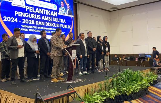 Pengurus AMSI Sultra Periode 2024-2029 Resmi Dilantik