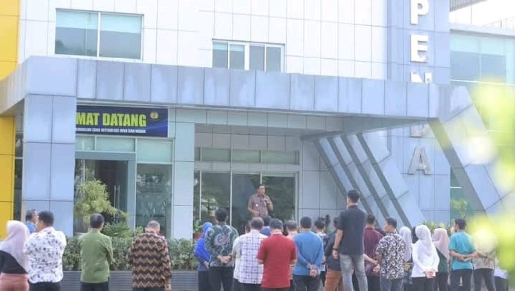 Wagub Sultra Sidak Bapenda, Disiplin ASN Dinilai Lemah