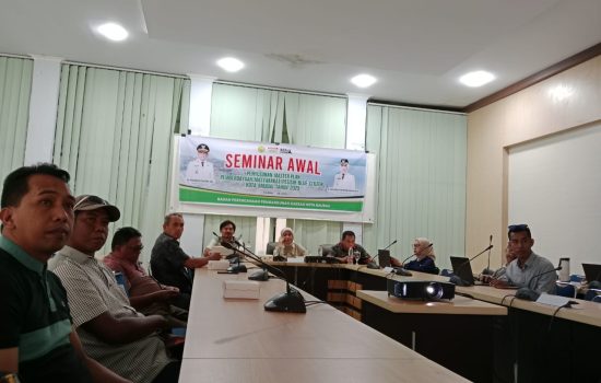 Bappeda Kota Baubau Gelar Seminar Awal Master Plan Pemberdayaan Masyarakat Pesisir “Blue Citizen”