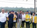 Gubernur bersama Menteri PU Tinjau Lokasi Persiapan Jembatan Penghubung Buton-Muna di Kota Baubau