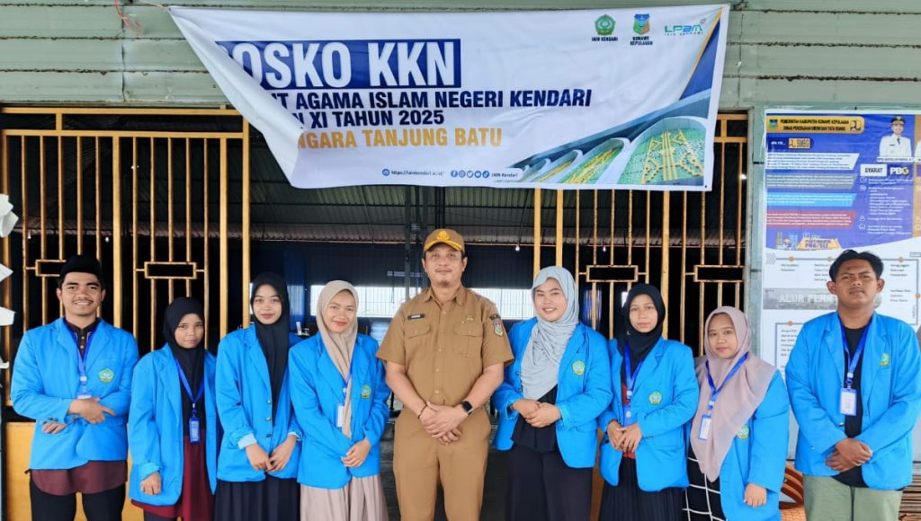 Pemdes Langara Tanjung Batu Konkep Support Proker Mahasiswa KKN Reguler IAIN Kendari