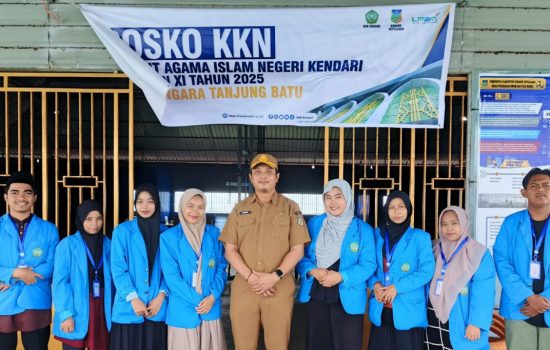 Pemdes Langara Tanjung Batu Konkep Support Proker Mahasiswa KKN Reguler IAIN Kendari