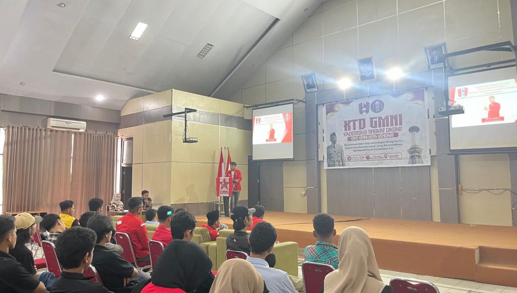 DPC GMNI Kendari Gelar Kaderisasi Tingkat Dasar (KTD) III, Kukuhkan 23 Kader Marhaenis