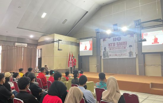 DPC GMNI Kendari Gelar Kaderisasi Tingkat Dasar (KTD) III, Kukuhkan 23 Kader Marhaenis
