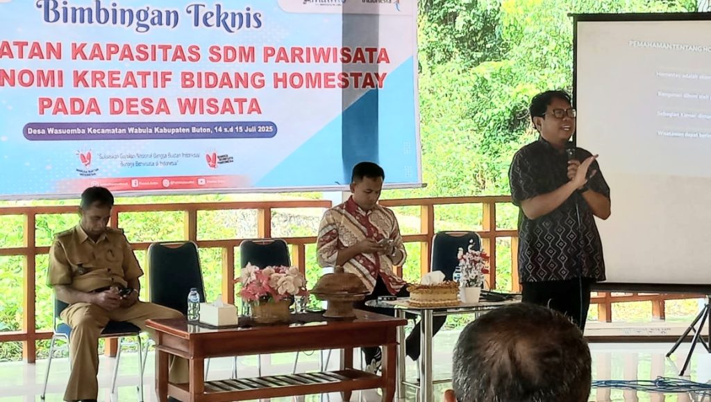 Dispar Sultra Gelar Bimtek SKKNI Kuliner dan Homestay di Desa Wisata Wasuemba, Tingkatkan Kualitas Pelaku Pariwisata