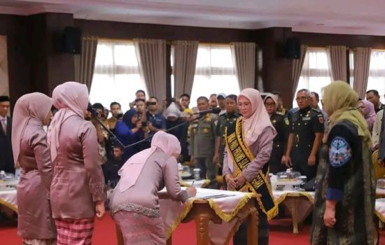 Gubernur Sultra Kukuhkan Arinta Jadi Bunda PAUD dan Literasi Provinsi