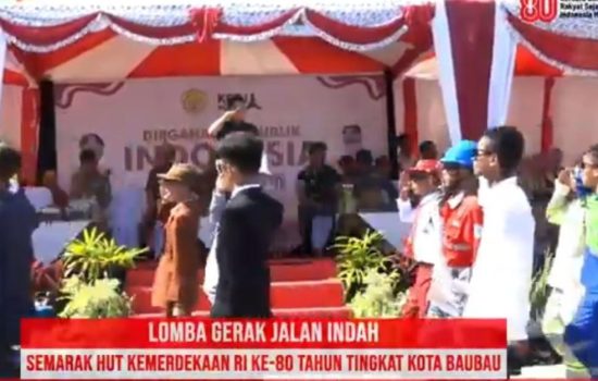 Karang Taruna Baubau Tampil Memukau di GJI 2025 Serukan Merdeka Tanpa Narkoba