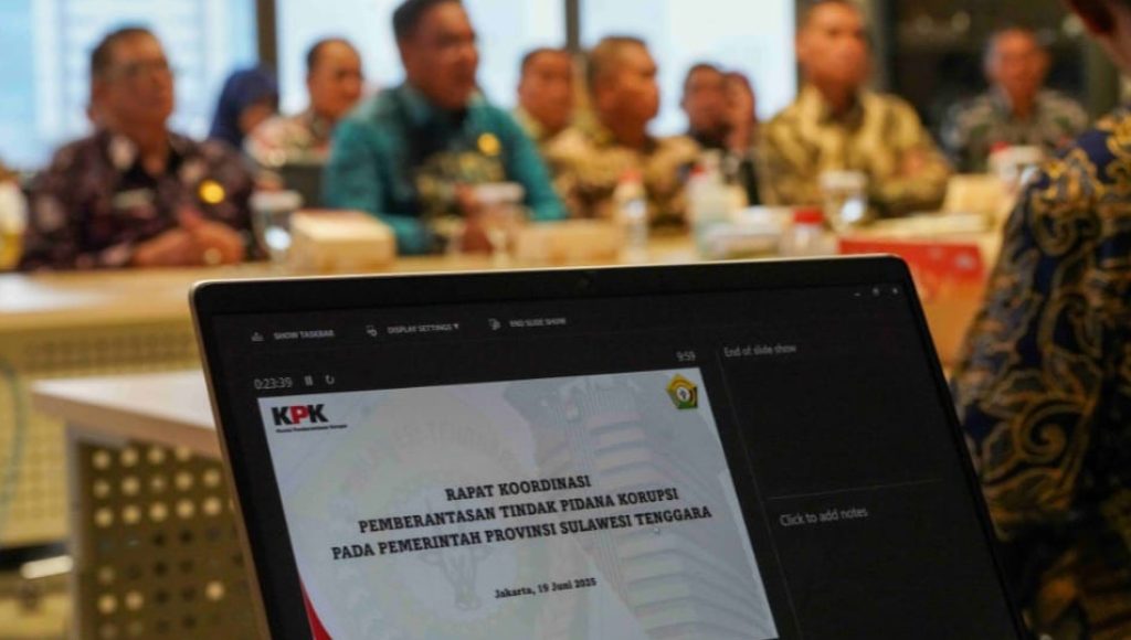 KPK Bongkar 2.266 Paket Pengadaan Langsung di Pemprov Sultra TA 2025