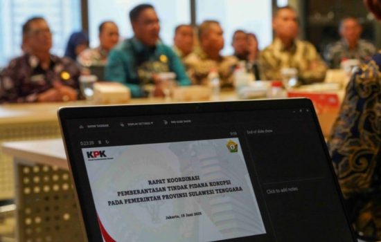 KPK Bongkar 2.266 Paket Pengadaan Langsung di Pemprov Sultra TA 2025