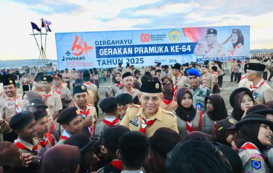Wali Kota Baubau Sampaikan Pesan Penting bagi Generasi Muda di Hari Pramuka ke-64