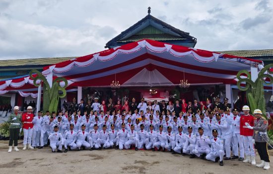 Pemkot Baubau Gelar Upacara HUT RI ke 80