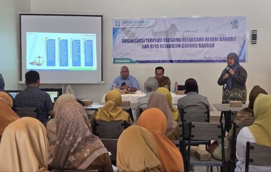 Kolaborasi Lintas Instansi di Baubau, Wujudkan Program JKN Bersih dan Transparan