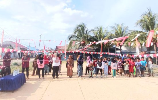 Mata Langara dan Mahasiswa KKN IAIN Kendari Gelar Lomba Tradisional