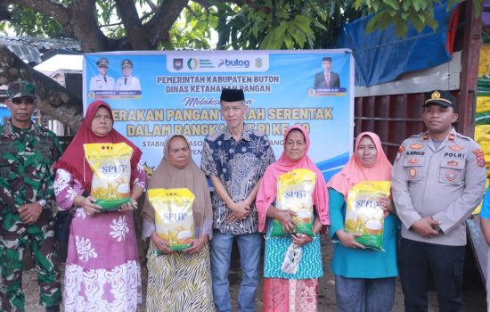 Sinergi Pemkab dan Polres Buton, Gelar Pasar Murah di Baruga Takimpo