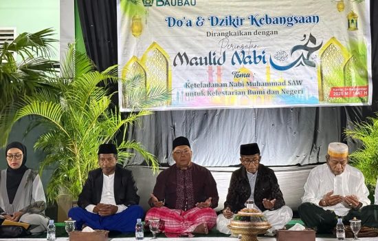 Kemenag Baubau Gelar Doa dan Dzikir Kebangsaan Dirangkaikan Maulid Nabi 1447 H