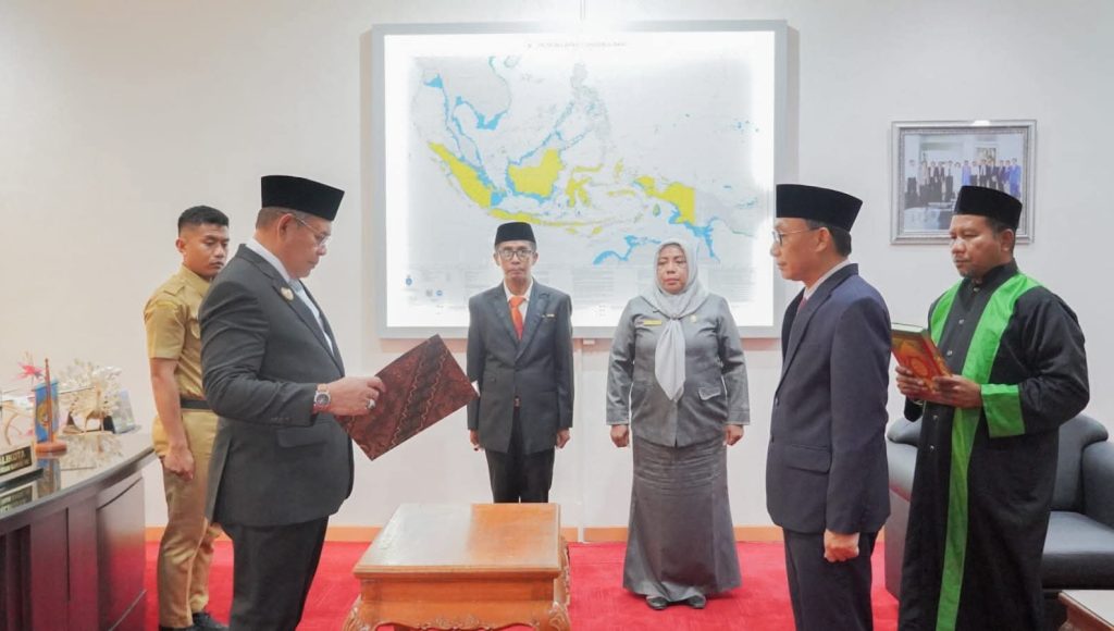 Meizat Amril Tamim Kembali Dilantik sebagai Pj Sekda Baubau