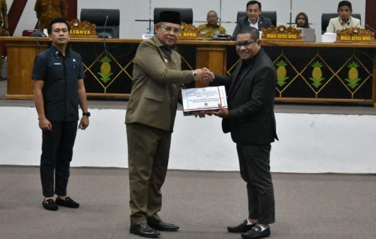 KUA-PPAS Perubahan APBD 2025 Disepakati DPRD dan Pemkot Baubau