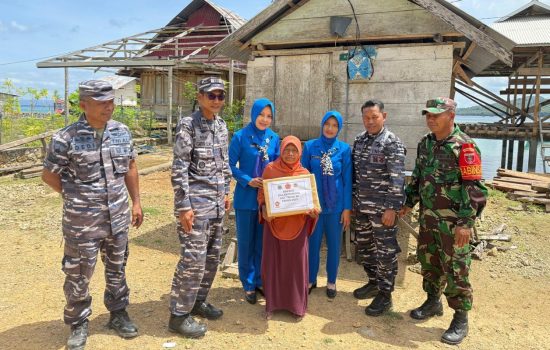 TNI AL Baubau Gelar Baksos di Pesisir Buton, Siap Sambut HUT ke-80