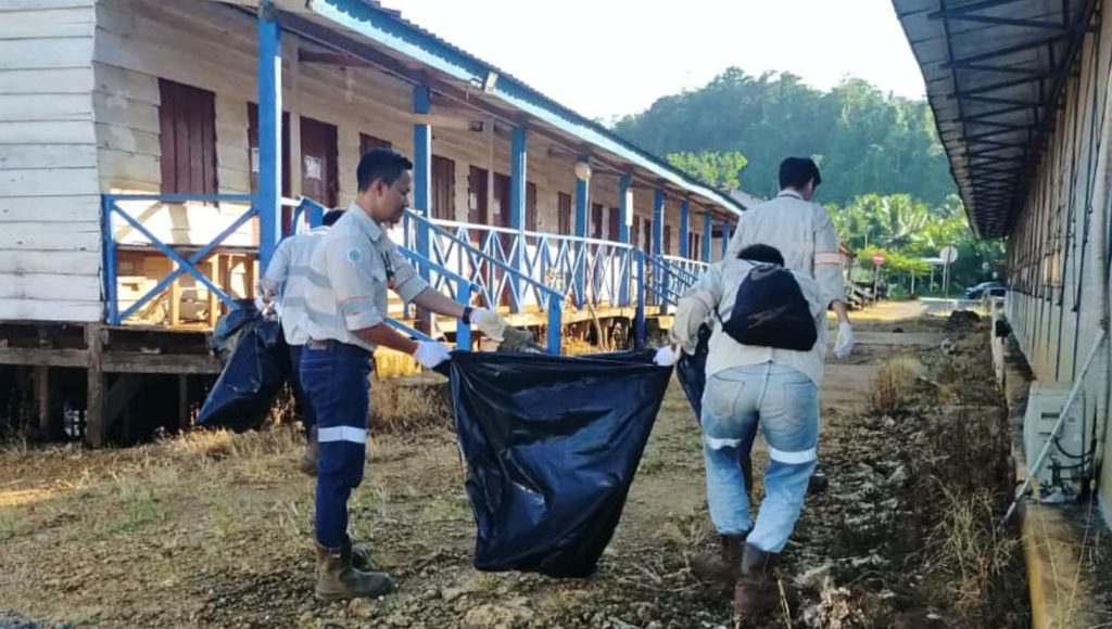 Komitmen Jaga Lingkungan Dimomentum World Clean-Up Day 2025, PT GKP Laksanakan Aksi Bersih-Bersih
