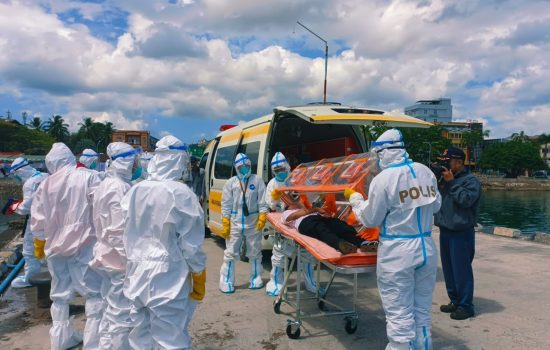 Kolaborasi Lintas Sektor di Baubau: Simulasi Penanggulangan Kedaruratan Kesehatan