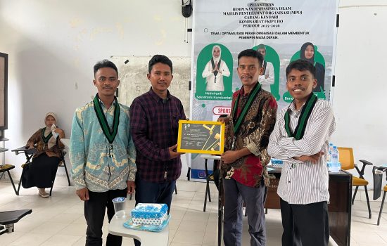 HMI MPO Cabang Kendari Lantik Pengurus Baru Komisariat FKIP UHO dan Ahmad Dahlan
