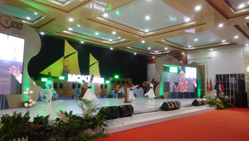 Santri Ponpes Al-Ikhlas Buton Tampilkan Kabanti dan Tarian Sufi di MQK Internasional