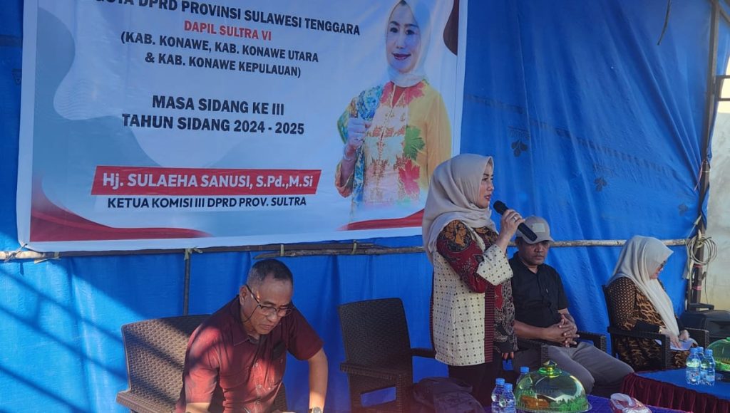Serap Aspirasi, Anggota DPRD Sultra Sulaeha Sanusi Reses di Tiga Desa