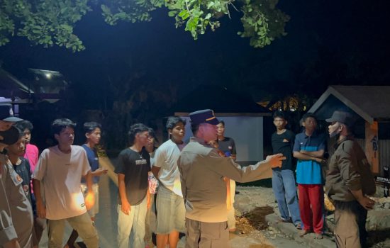 Jelang HUT ke-484, Polres Baubau Gencarkan Patroli Malam di Titik Rawan