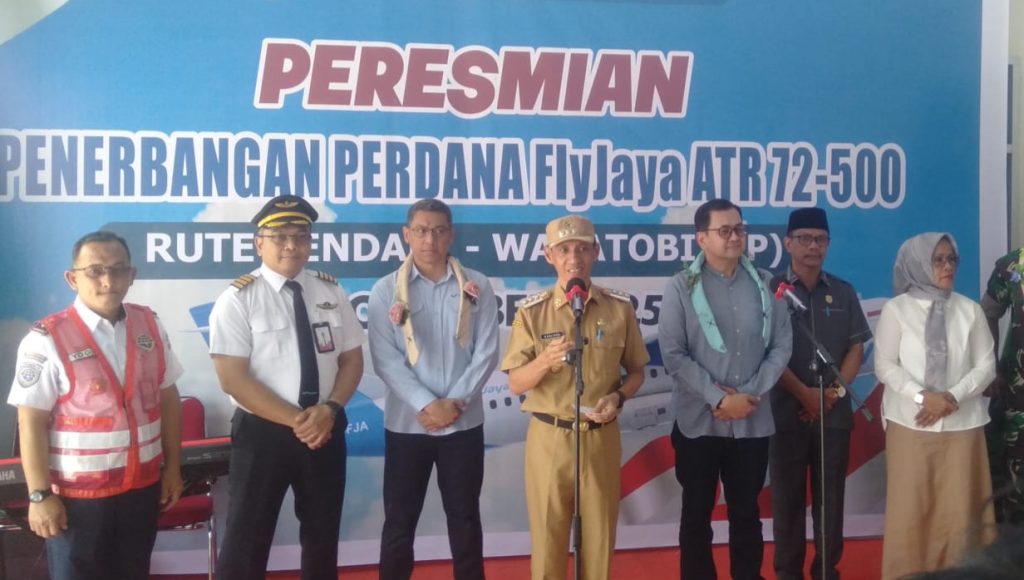 Penerbangan ke Wakatobi Mulai Aktif, Haliana: Dua Kali Seminggu