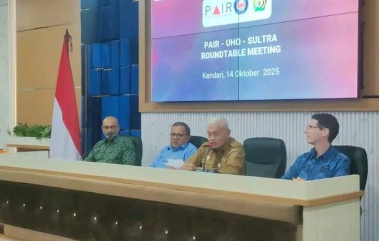 Pemprov dan UHO Perkuat Kolaborasi Riset Iklim dan Kesehatan di Sultra