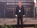 Jalan Perempatan tapak kuda Kendari tertutup akibat sengketa agraria