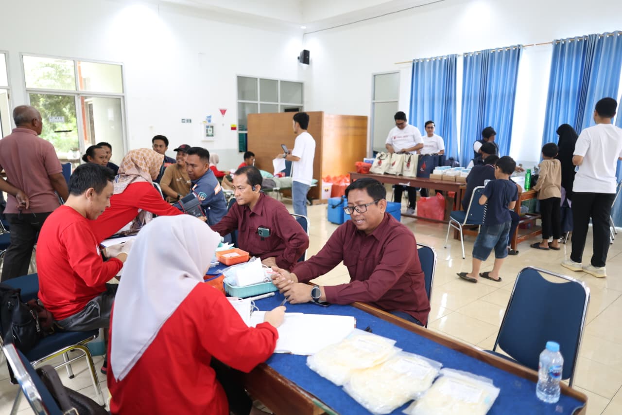Gelar Donor Darah, Antam UBP Nikel Kolaka Kumpulkan 50 Kantong