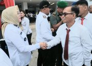 Perkuat Kamtibmas, 1.000 Ketua RT/RW se-Kota Kendari Ikuti Apel Akbar Kasatkamling