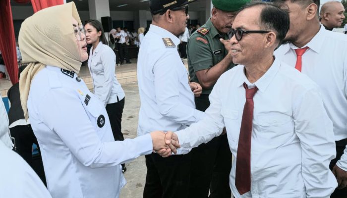 Perkuat Kamtibmas, 1.000 Ketua RT/RW se-Kota Kendari Ikuti Apel Akbar Kasatkamling