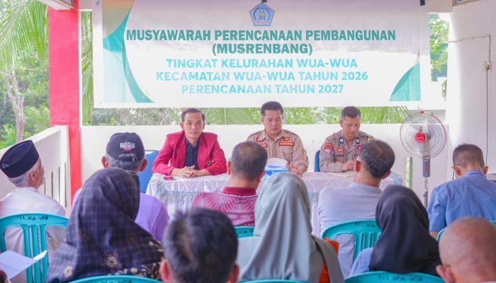 Cegah Sengketa Lahan, Mahasiswa KKN Tematik FH Unsultra Gandeng BPN Gelar Sosialisasi di Wua-Wua
