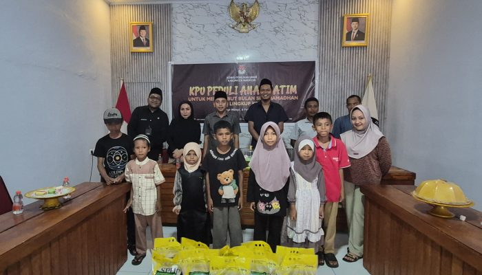Sambut Ramadan 2026, KPU Wakatobi Gelar Aksi Peduli Anak Yatim